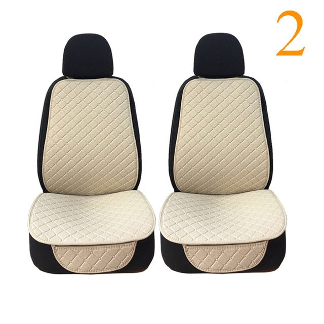 Flax Car Seat Cover Protector Linen