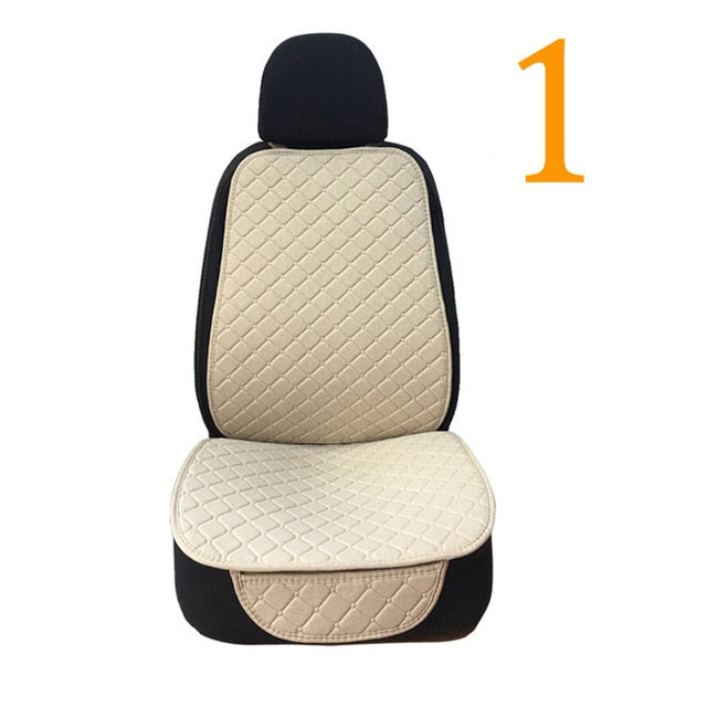 Flax Car Seat Cover Protector Linen