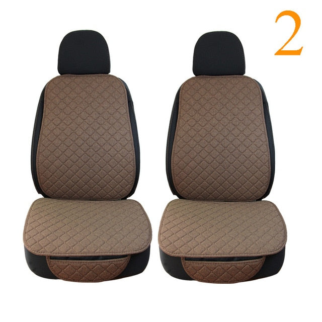 Flax Car Seat Cover Protector Linen