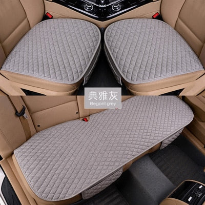 Flax Car Seat Cover Four Seasons