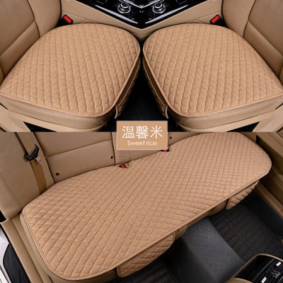 Flax Car Seat Cover Four Seasons