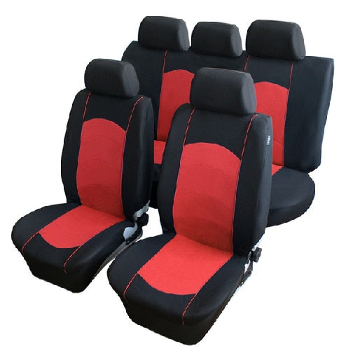 9Pcs Car Seat Cover Universal Seats Covers Interior Accessories