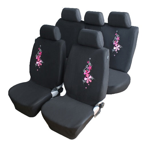 9Pcs Car Seat Cover Universal Seats Covers Interior Accessories