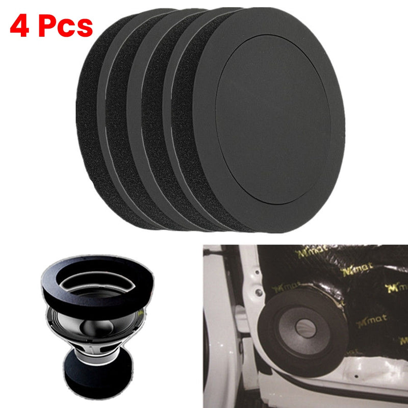 4x 6.5" Car Door Speaker Bass Ring Foam